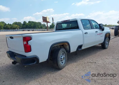 2022 Chevrolet Silverado 2500Hd 2Wd Long Bed Wt из США, поврежденный, VIN 1GC1WLE74NF259640